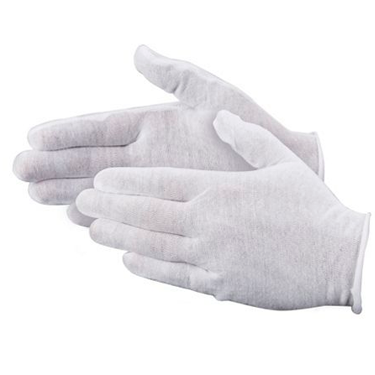 white inspection gloves