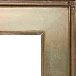 11x14 Plein Air Frame | Silver Closed Corner Frame | CC65